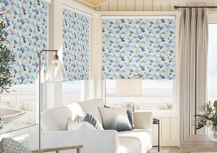 Palm Beach, Cool Water - Roller Blind - Image 3